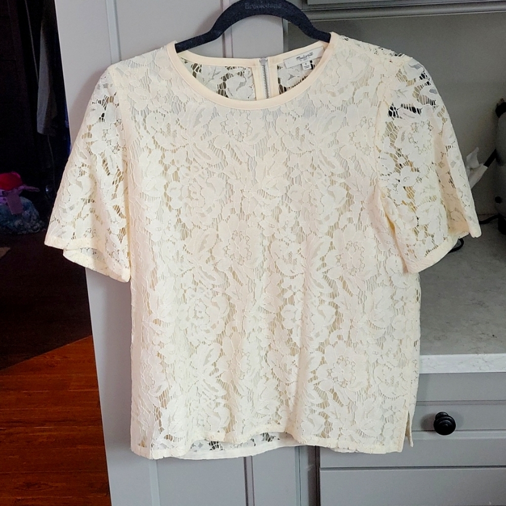 Madewell Lace Blouse